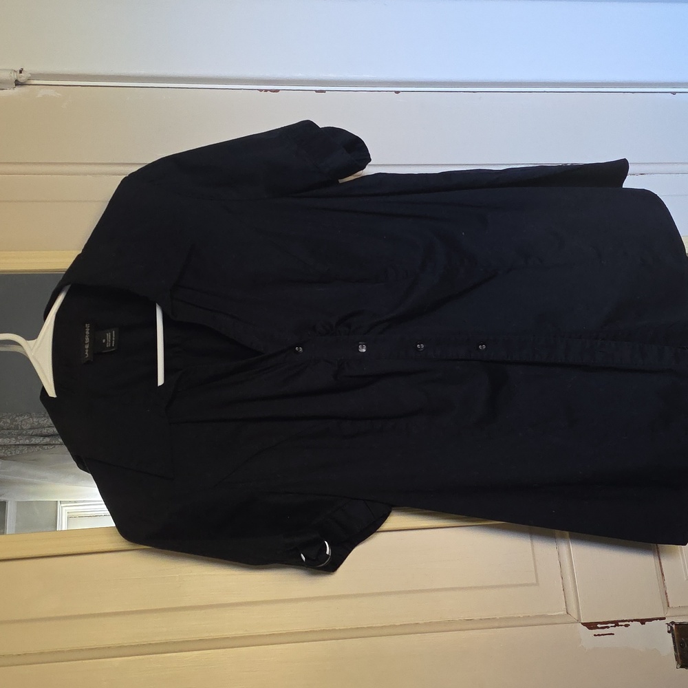 Lane Bryant Black Short Sleeve Shirt